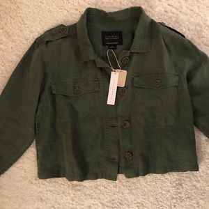 Sanctuary Green Shacket